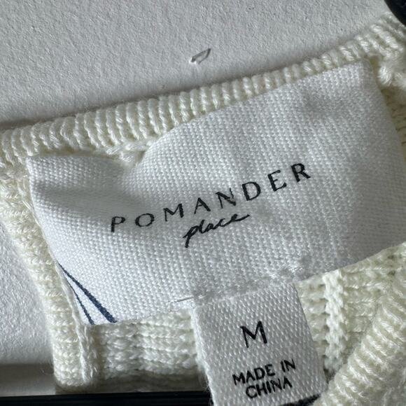 New Tuckernuck POMANDER PLACE Ivory Adi Knit Dress medium - Picture 5 of 7